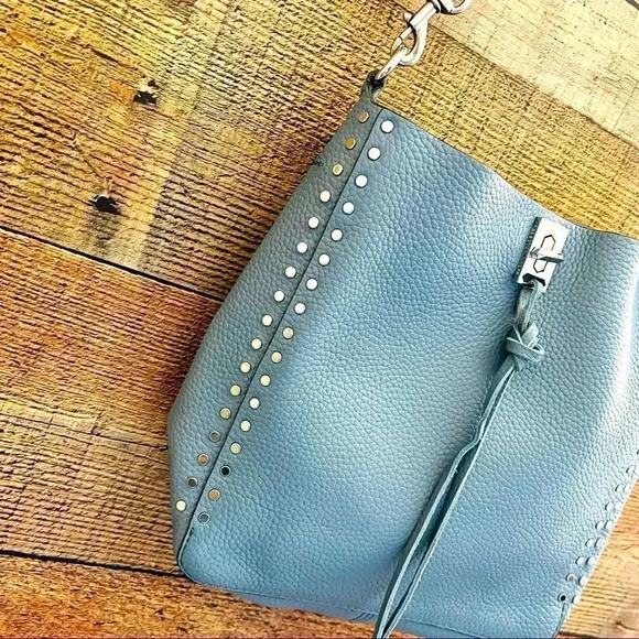 Rebecca Minkoff Small Darren Leather Feed Shoulder Bag - Picture 5 of 11